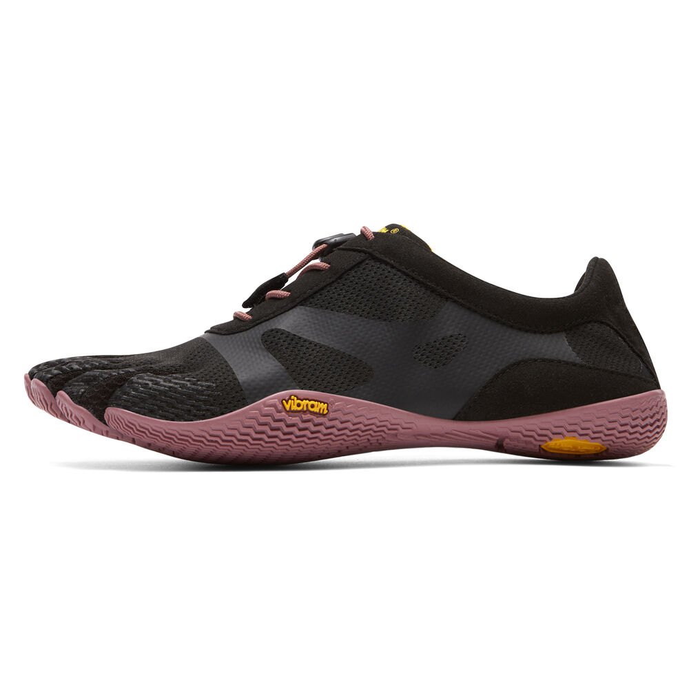 Vibram FiveFingers Dame Træningssko Sort/Lyserød - Kso Evo - 6847YKSCH